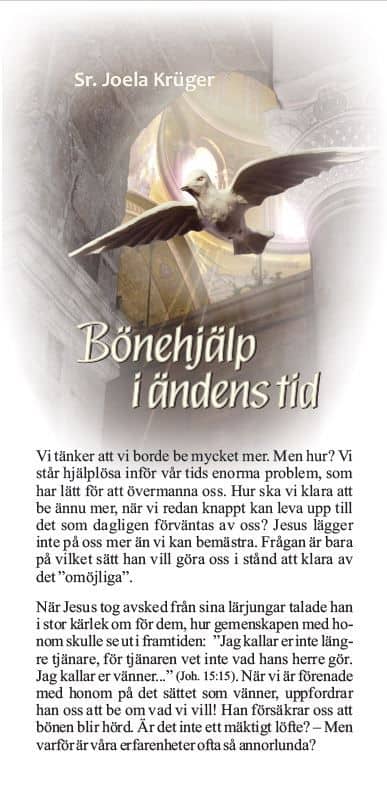 Bönehjelp i ändens tid